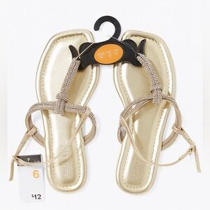 Primark Rhinestone Flat Sandals